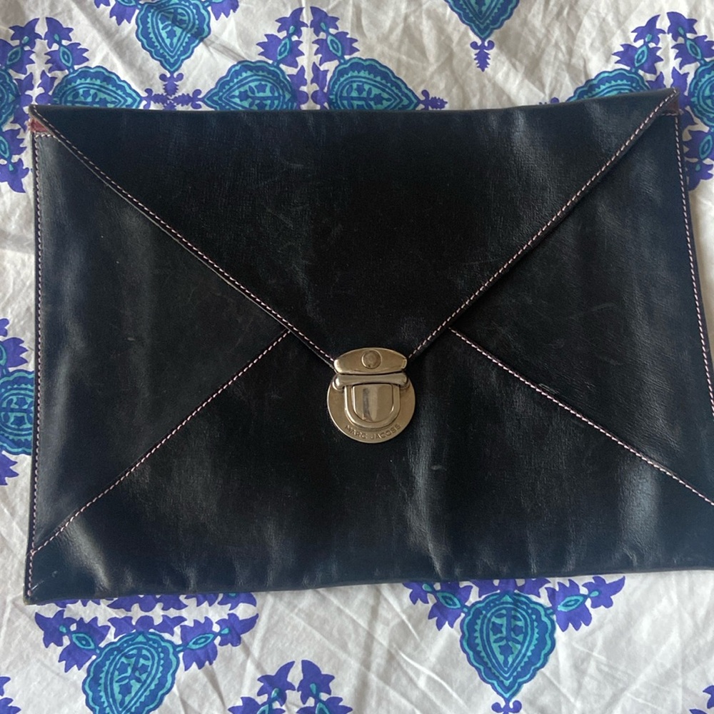 Marc Jacobs Collection leather portfolio | Made in Italy